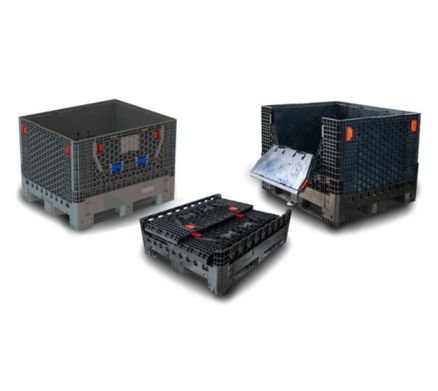 Caixa Pallet GLT plástica Maxicaixa